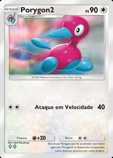 Porygon2 #057 · Chama Carmesim (B1a)