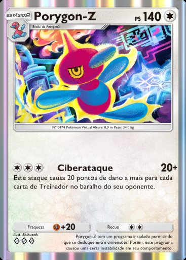 Porygon-Z #058 · Chama Carmesim (B1a)