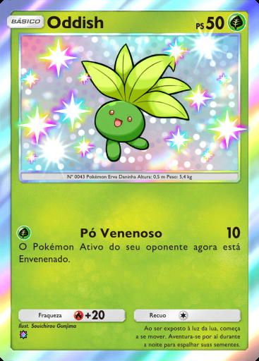 Oddish #088 · Chama Carmesim (B1a)