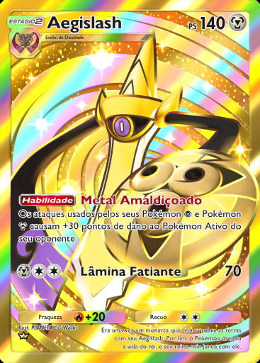 Aegislash #102 · Chama Carmesim (B1a)
