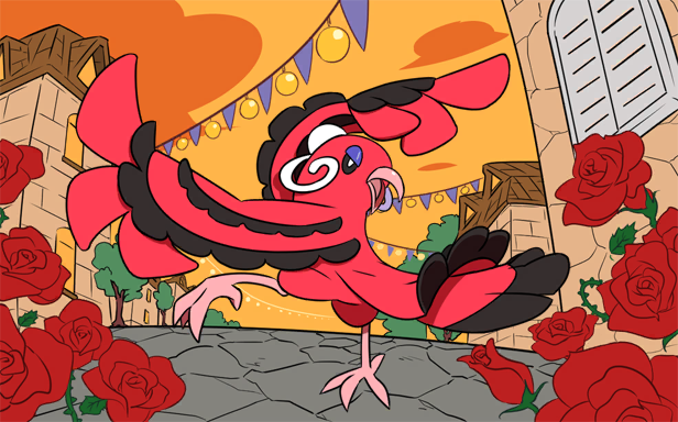 Oricorio · Ilustraciones 8