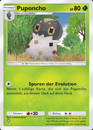 Puponcho #012 · Traumhafte Parade (B2)