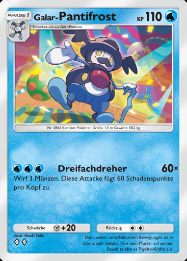 Galar- Pantifrost #031 · Traumhafte Parade (B2)