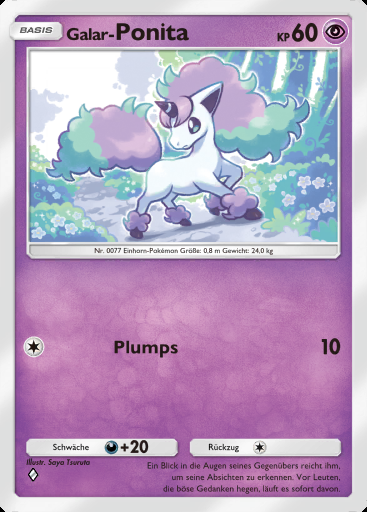 Galar- Ponita #058 · Traumhafte Parade (B2)