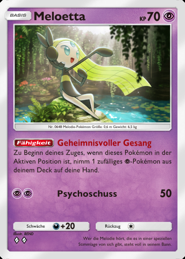 Meloetta #070 · Traumhafte Parade (B2)