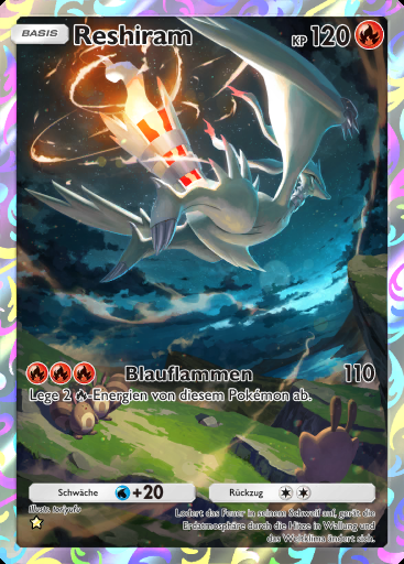 Reshiram #160 · Traumhafte Parade (B2)