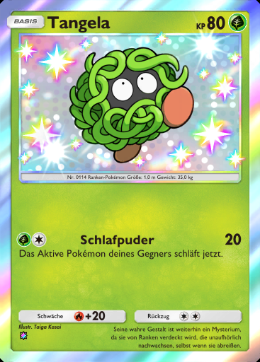 Tangela #205 · Traumhafte Parade (B2)