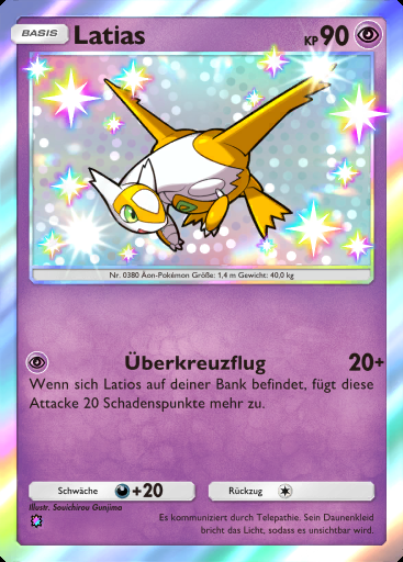 Latias #216 · Traumhafte Parade (B2)