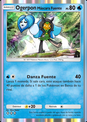 Ogerpon Máscara Fuente