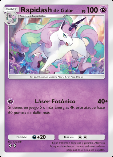 Rapidash de Galar