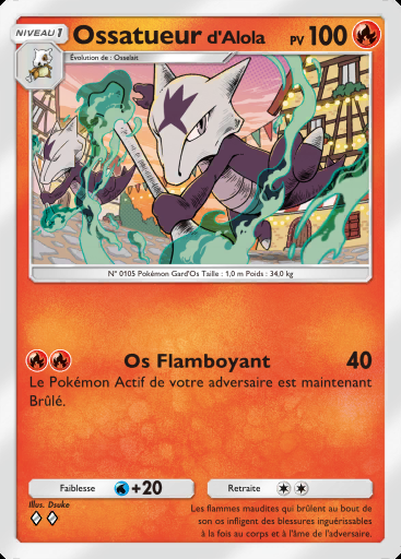 Ossatueur d'Alola #018 · Parade Onirique (B2)