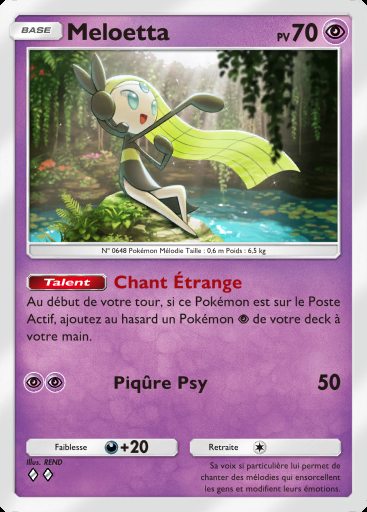 Meloetta #070 · Parade Onirique (B2)