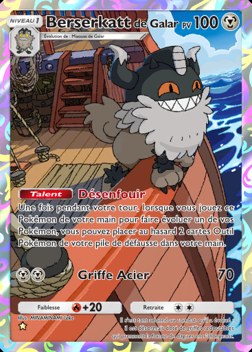 Berserkatt de Galar #177 · Parade Onirique (B2)
