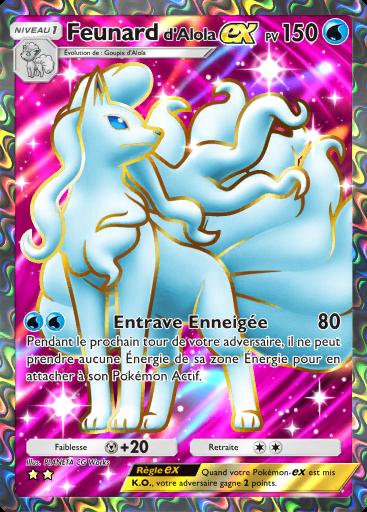 Feunard d'Alola-ex #182 · Parade Onirique (B2)