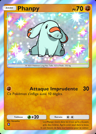 Phanpy #222 · Parade Onirique (B2)