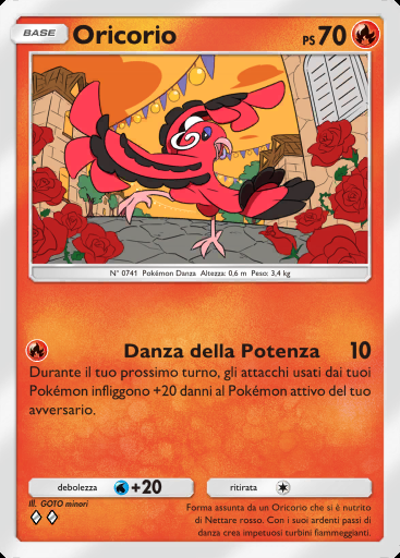 Oricorio #022 · Parata Fantasmagorica (B2)