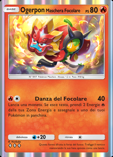 Ogerpon Maschera Focolare #027 · Parata Fantasmagorica (B2)