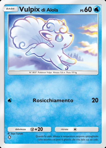 Vulpix di Alola #028 · Parata Fantasmagorica (B2)
