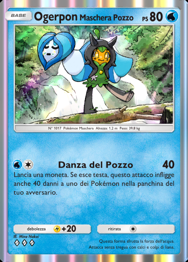 Ogerpon Maschera Pozzo #048 · Parata Fantasmagorica (B2)