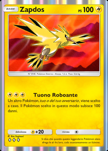Zapdos #051 · Parata Fantasmagorica (B2)