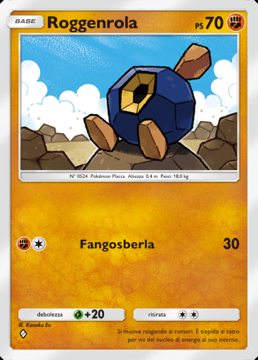 Roggenrola #085 · Parata Fantasmagorica (B2)