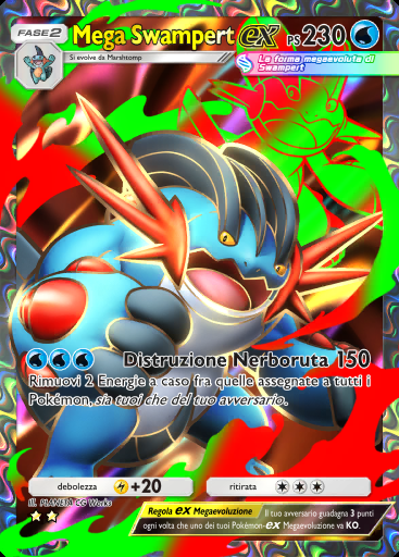 Mega Swampert-ex #183 · Parata Fantasmagorica (B2)