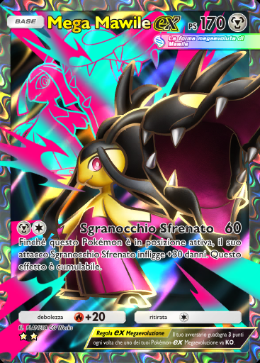 Mega Mawile-ex #188 · Parata Fantasmagorica (B2)