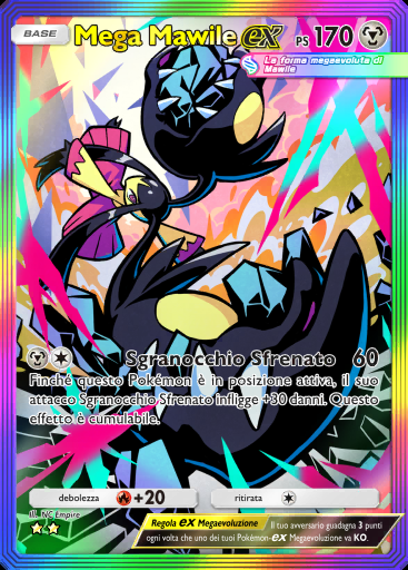 Mega Mawile-ex #201 · Parata Fantasmagorica (B2)