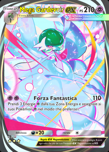 Mega Gardevoir-ex #203 · Parata Fantasmagorica (B2)