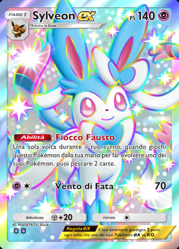 Sylveon-ex #229 · Parata Fantasmagorica (B2)