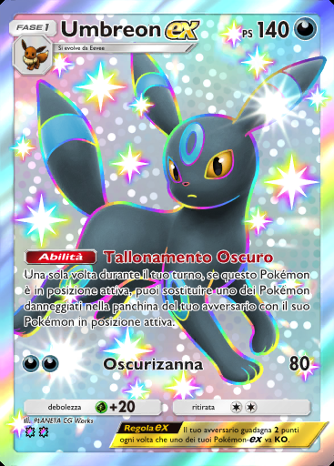 Umbreon-ex #231 · Parata Fantasmagorica (B2)