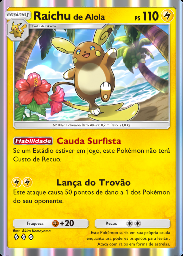 Raichu de Alola #050 · Desfile Onírico (B2)