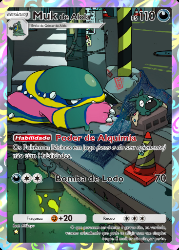 Muk de Alola #173 · Desfile Onírico (B2)