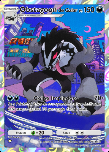 Obstagoon de Galar #176 · Desfile Onírico (B2)