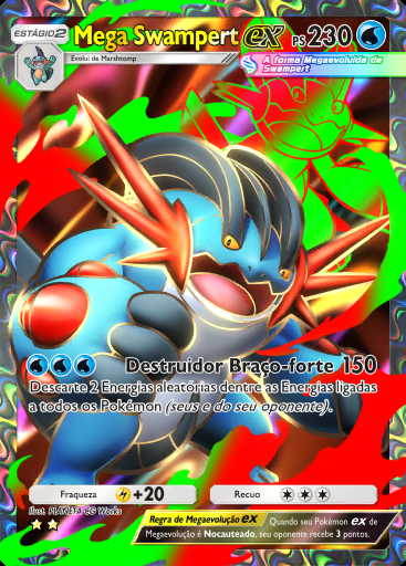Mega Swampert ex #183 · Desfile Onírico (B2)