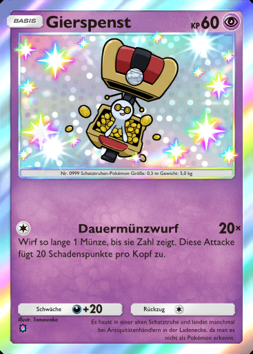 Gierspenst #122 · Wundervolles Paldea (B2a)