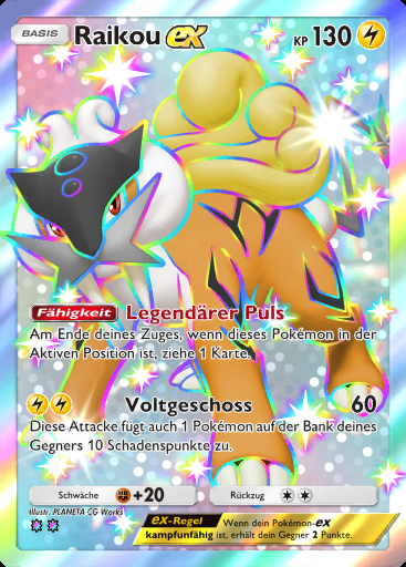 Raikou-ex #128 · Wundervolles Paldea (B2a)