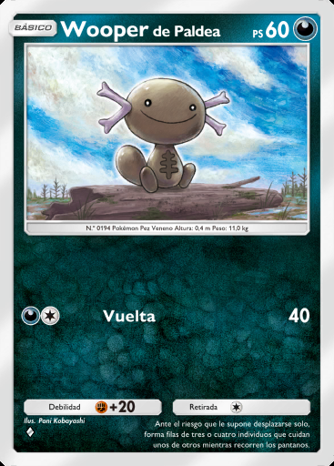 Wooper de Paldea