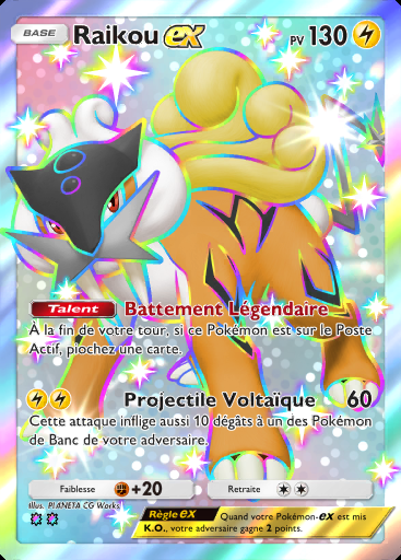 Raikou-ex #128 · Merveilles de Paldea (B2a)