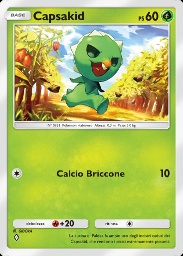 Capsakid #012 · Meraviglie di Paldea (B2a)