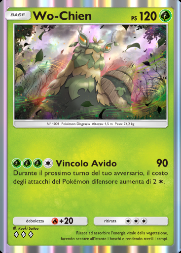 Wo-Chien #015 · Meraviglie di Paldea (B2a)