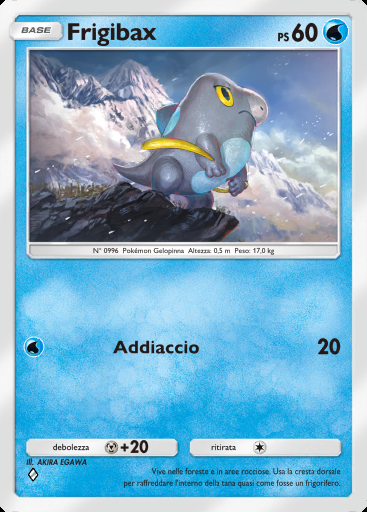 Frigibax #034 · Meraviglie di Paldea (B2a)