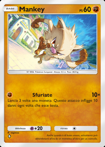 Mankey #055 · Meraviglie di Paldea (B2a)