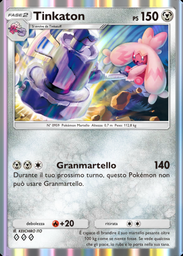 Tinkaton #074 · Meraviglie di Paldea (B2a)