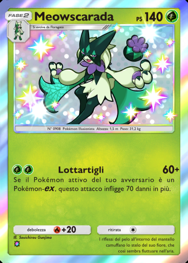 Meowscarada #118 · Meraviglie di Paldea (B2a)