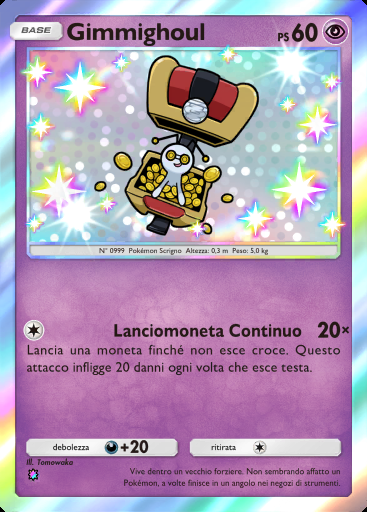 Gimmighoul #122 · Meraviglie di Paldea (B2a)