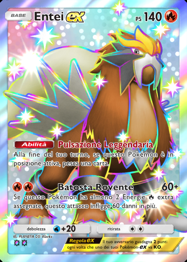Entei-ex #126 · Meraviglie di Paldea (B2a)