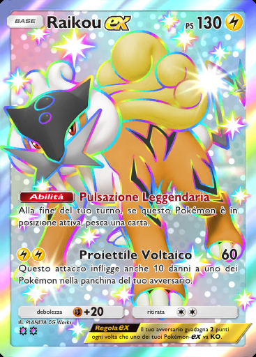 Raikou-ex #128 · Meraviglie di Paldea (B2a)