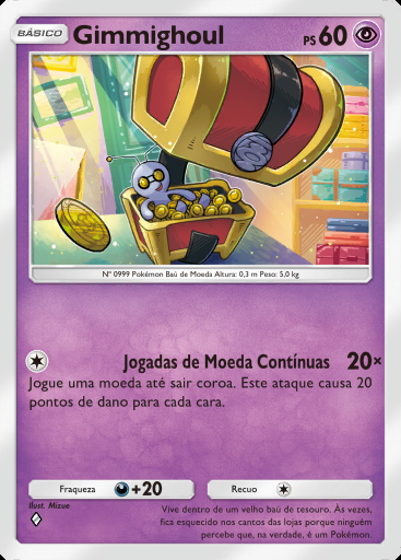 Gimmighoul #054 · Maravilhas de Paldea (B2a)