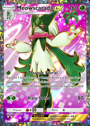 Meowscarada ex #100 · Maravilhas de Paldea (B2a)